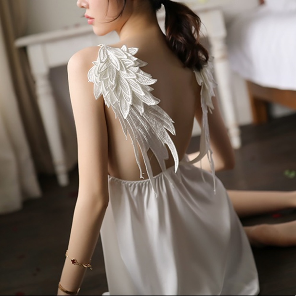 Angel design mini dress last week for sale